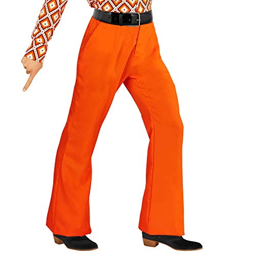 "70s MAN PANTS" orange - (L/XL) von WIDMANN