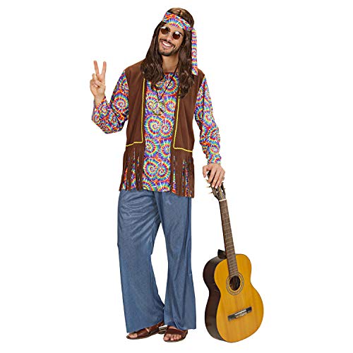 Widmann - Kostüm Psychedelic Hippie Man, Flower Power, Reggae, Faschingskostüme, Karneval von WIDMANN MILANO PARTY FASHION