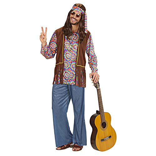 W WIDMANN MILANO Party Fashion - Kostüm Psychedelic Hippie Mann, Flower Power, Reggae, Faschingskostüme W WIDMANN MILANO Party Fashion - Kostüm Psychedelic Hippie Mann, Flower Power, Reggae, Faschingskostüme von W WIDMANN MILANO Party Fashion