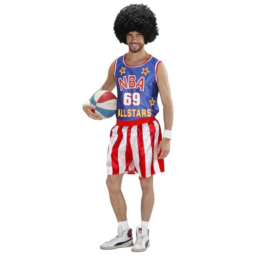 W WIDMANN MILANO Party Fashion - Kostüm Basketballspieler, Sportler, Faschingskostüme von WIDMANN