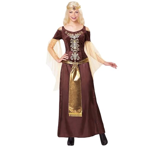 WIDMANN 07682 COSTUME VICHINGA PRINCIPESSA M MARRONE #0768 von WIDMANN