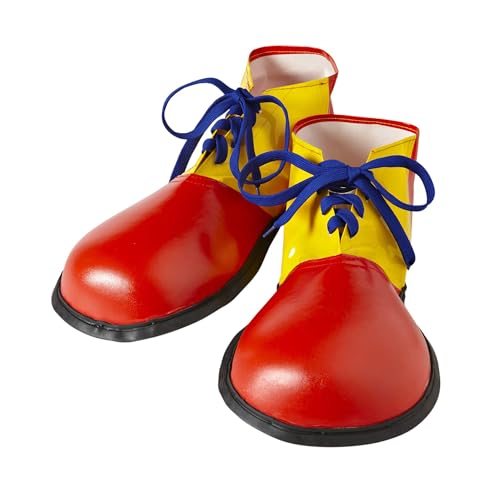 Widmann 9146P - Extra große Clown Schuhe für Erwachsene, Zirkus, Karneval, Mottoparty von WIDMANN