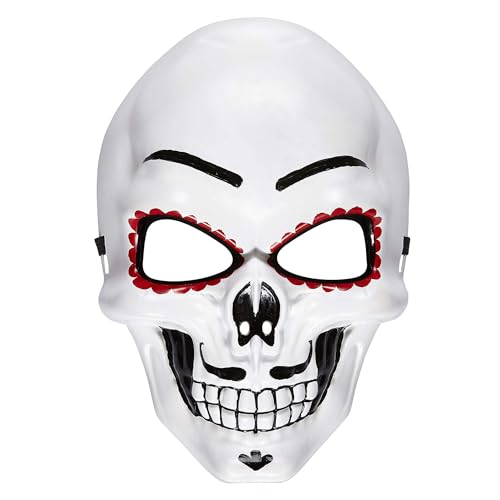 W WIDMANN MILANO Party Fashion 95707 - Maske Dia De Los Muertos, Grim Reaper, Halloween, Karneval, Mottoparty W WIDMANN MILANO Party Fashion 95707 - Maske Dia De Los Muertos, Grim Reaper, Halloween, Karneval, Mottoparty von W WIDMANN MILANO Party Fashion