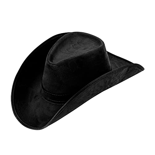 Widmann - Cowboy Hut in Wildlederoptik, Ranger, Sheriff, Cowgirl, Western, Fasching, Karneval von WIDMANN