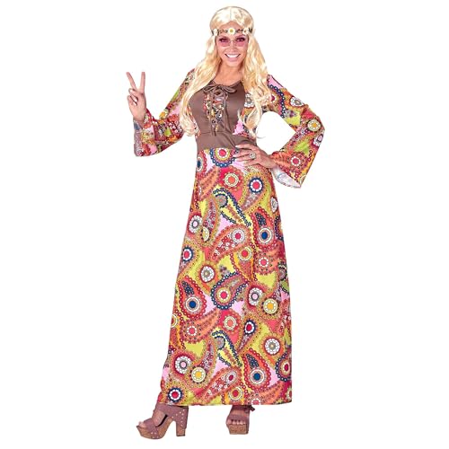 Widmann - Kostüm Hippie Woman, Kleid, Flower Power, Karneval, Mottoparty Widmann - Kostüm Hippie Woman, Kleid, Flower Power, Karneval, Mottoparty von W WIDMANN