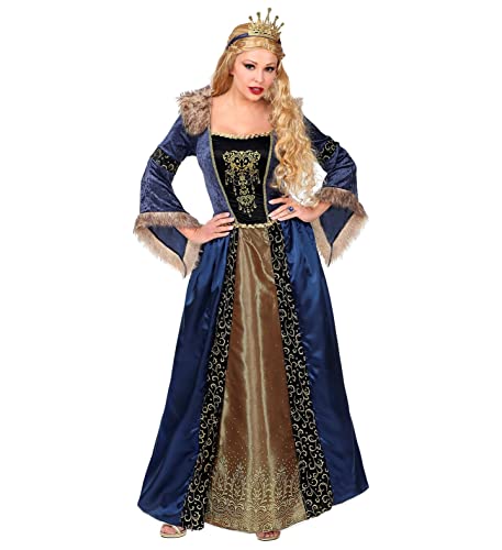 W WIDMANN MILANO Party Fashion - Kostüm Mittelalter Königin, Kleid, Prinzessin, Faschingskostüme von WIDMANN
