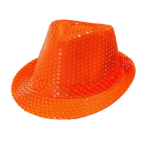 W WIDMANN MILANO Party Fashion - Fedora Hut, neon, 80er Jahre, Accessoire für Fasching W WIDMANN MILANO Party Fashion - Fedora Hut, neon, 80er Jahre, Accessoire für Fasching von W WIDMANN MILANO Party Fashion