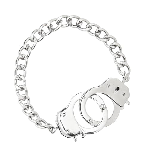 Widmann Generique – Armband mit Handschellen, silberfarben, Erwachsene Widmann Generique – Armband mit Handschellen, silberfarben, Erwachsene von Widmann