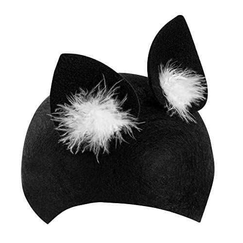 WIDMANN Katzenkappe, Filz, Schwarz/Weiß WIDMANN Katzenkappe, Filz, Schwarz/Weiß von WIDMANN