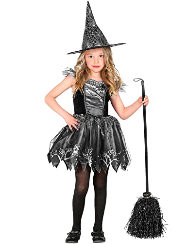 "WITCH" (dress, hat) - (116 cm / 4-5 Years) von WIDMANN