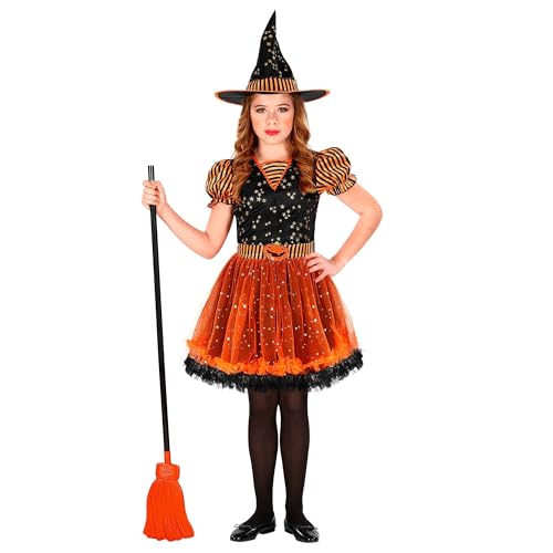 "WITCH" (dress, hat) - (128 cm / 5-7 Years) von WIDMANN MILANO PARTY FASHION