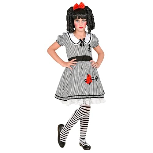 W WIDMANN MILANO Party Fashion - Kinderkostüm Horror Puppe, Kleid, Gothic, Dark Girl, Psycho, Grusel, Halloween W WIDMANN MILANO Party Fashion - Kinderkostüm Horror Puppe, Kleid, Gothic, Dark Girl, Psycho, Grusel, Halloween von W WIDMANN MILANO Party Fashion