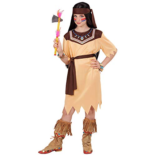 W WIDMANN MILANO Party Fashion - Kinderkostüm Native Indian, Kleid, Gürtel, Stirnband, für Karneval W WIDMANN MILANO Party Fashion - Kinderkostüm Native Indian, Kleid, Gürtel, Stirnband, für Karneval von W WIDMANN MILANO Party Fashion