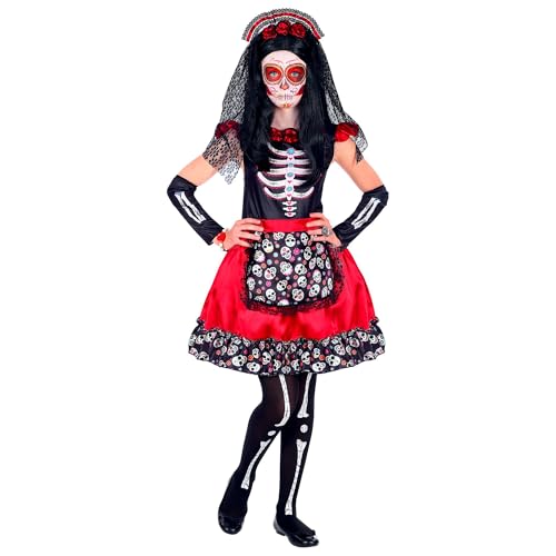 WIDMANN 06917 COSTUME LOS MUERTOS DONNA ROSSA 8/10 #0691 von WIDMANN