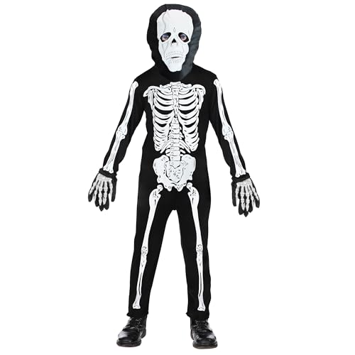 W WIDMANN MILANO Party Fashion - Kinderkostüm Skelett, Day of the Dead, Skeleton, Halloween, Faschingskostüme W WIDMANN MILANO Party Fashion - Kinderkostüm Skelett, Day of the Dead, Skeleton, Halloween, Faschingskostüme von W WIDMANN MILANO Party Fashion