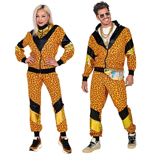 W WIDMANN MILANO Party Fashion - Kostüm Trainingsanzug 80er Jahre Leopard, Jogginganzug, Retro-Style, Party Animal, Karneval W WIDMANN MILANO Party Fashion - Kostüm Trainingsanzug 80er Jahre Leopard, Jogginganzug, Retro-Style, Party Animal, Karneval von W WIDMANN MILANO Party Fashion
