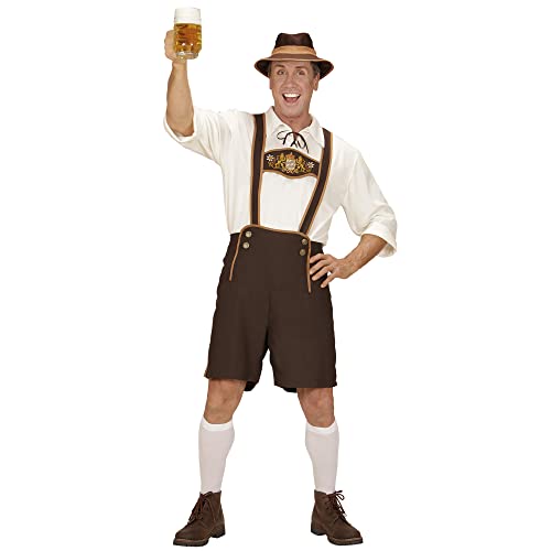 Widmann - Kostüm Bayer, Trachtenhose, Hemd, Socken, Hut, Tracht, Motto-Party, Karneval, Bierfest von WIDMANN MILANO PARTY FASHION