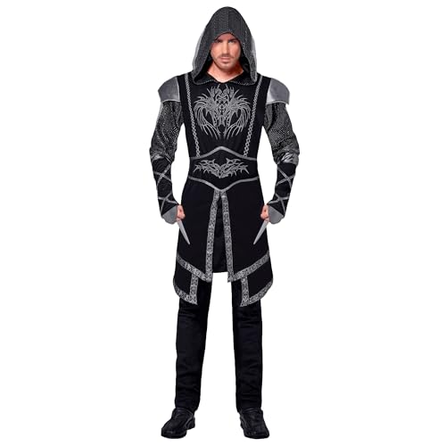 Widmann - Kostüm dunkler Mörder, Kasack mit Kapuze, Dark, Gothik, Halloween, Karneval, Mottoparty Widmann - Kostüm dunkler Mörder, Kasack mit Kapuze, Dark, Gothik, Halloween, Karneval, Mottoparty von W WIDMANN