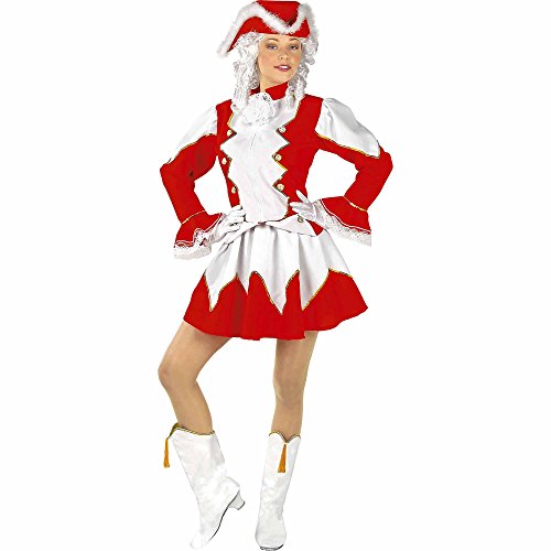 Widmann - Kostüm Funkenmariechen, Overall mit Kapuze und Maske, Karneval, Mottoparty von WIDMANN MILANO PARTY FASHION