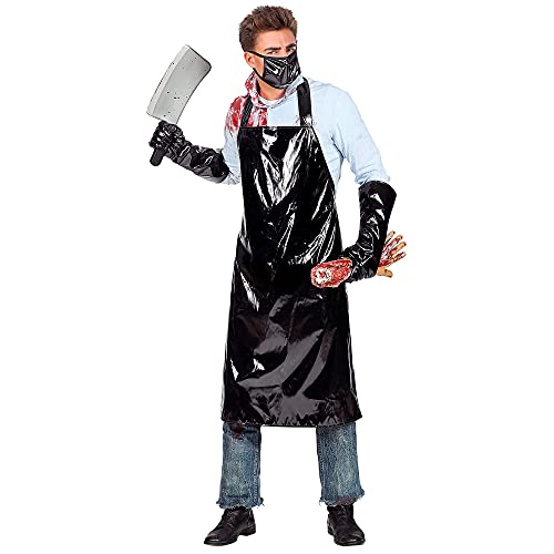 "HORROR BUTCHER" (apron, gloves, face mask) - (L/XL) von WIDMANN