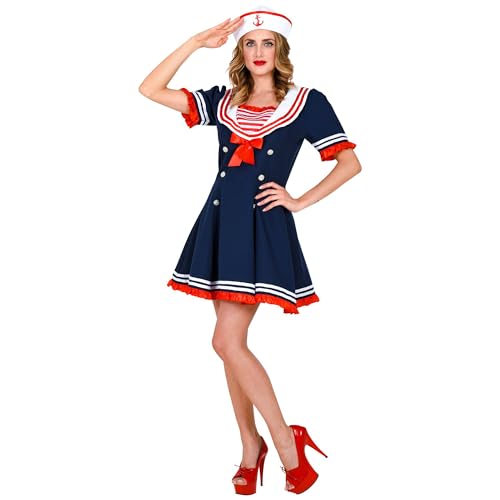 "SAILOR" (dress, mesh underskirt, hat) - (M) von WIDMANN