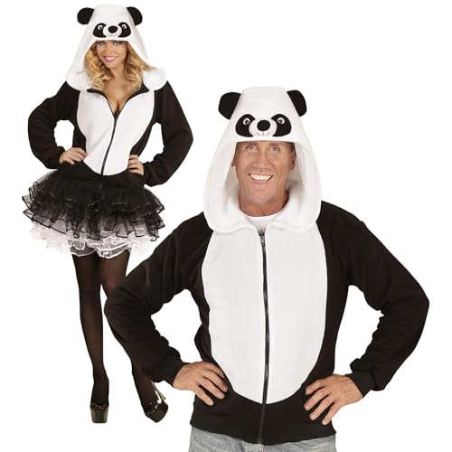 W WIDMANN MILANO Party Fashion, Panda Kapuzenjacke, einzigartiges Design, optimaler Komfort, vielseitig für alle Anlässe, garantierte Qualität, nur für Erwachsene geeignet W WIDMANN MILANO Party Fashion, Panda Kapuzenjacke, einzigartiges Design, optimaler Komfort, vielseitig für alle Anlässe, garantierte Qualität, nur für Erwachsene geeignet von W WIDMANN MILANO Party Fashion