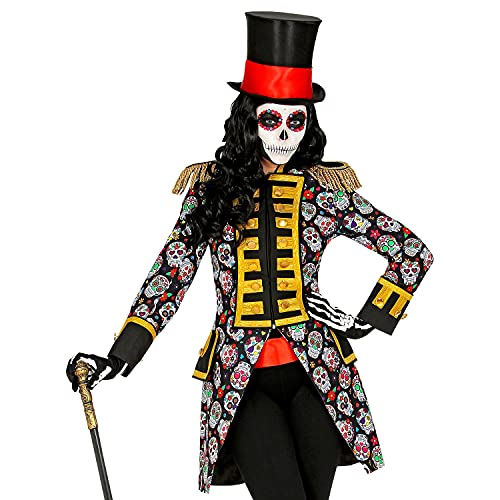 Widmann - Kostüm Parade Frack, Piratin, Rock Star, Gardeuniform, Totenkopf, Dia de los Muertos, Mottoparty, Karneval, Halloween von WIDMANN MILANO PARTY FASHION