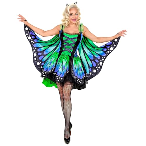 W WIDMANN MILANO Party Fashion - Kostüm Schmetterling, Kleid mit Tutu, Flügel, Tierkostüm, Faschingskostüme von W WIDMANN MILANO Party Fashion
