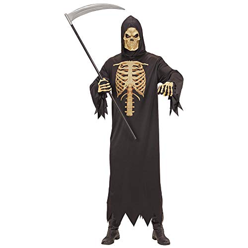 W WIDMANN MILANO Party Fashion - Kostüm Sensenmann, Robe mit Kapuze, Grim Reaper, Verkleidung für Halloween von WIDMANN MILANO PARTY FASHION