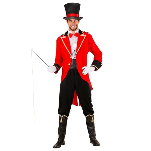 "RINGMASTER" (jacket, vest with shirt &bow tie, pants, hat, whip) - (S) von WIDMANN