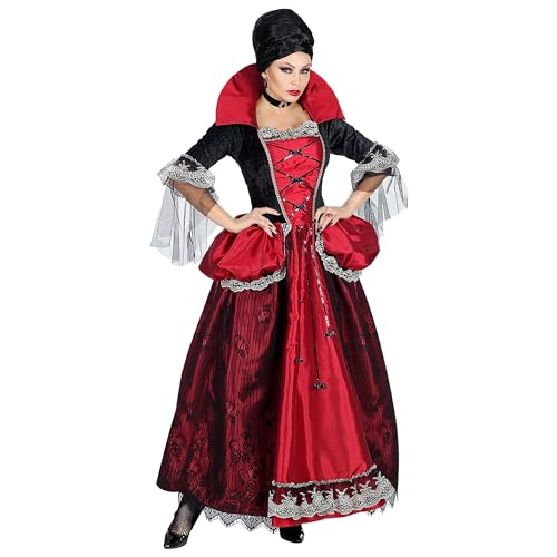 WIDMANN MILANO PARTY FASHION - Kostüm Vampirin, Kleid, Blutsauger, Gothic, Halloween, Faschingskostüme von WIDMANN