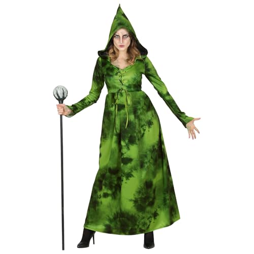 WIDMANN 10714 COSTUME STREGA DELLA FORESTA XL VERDE LUNGO #1071 von WIDMANN