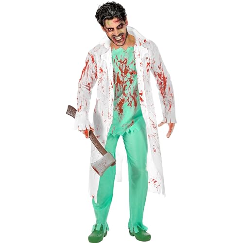 W WIDMANN MILANO Party Fashion - costume chirurgo zombie, medico, sanguinario costume di Halloween von W WIDMANN MILANO Party Fashion