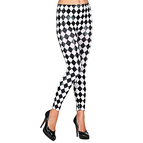 W WIDMANN MILANO Party Fashion - Leggings, Rautenmuster, Harlekin, Clown, Halloween von W WIDMANN MILANO Party Fashion