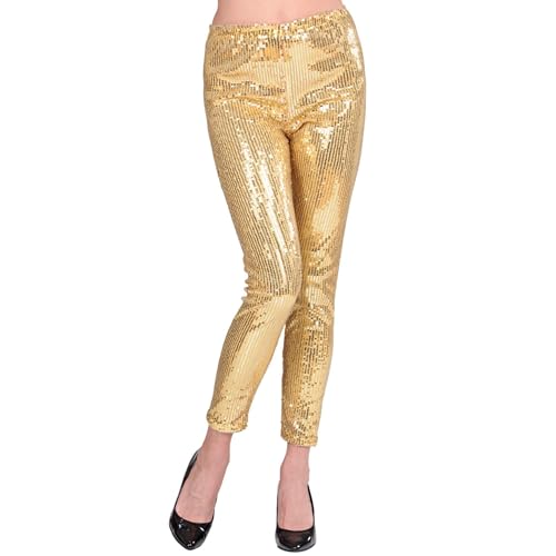 Widmann - Paillettenleggings, Karneval, Mottoparty, Halloween von W WIDMANN MILANO Party Fashion