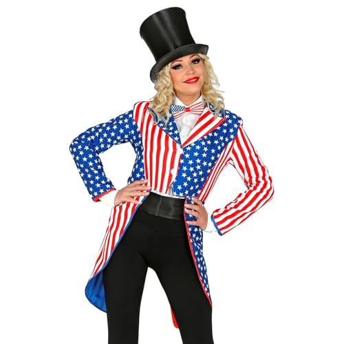 W WIDMANN MILANO Party Fashion - Parade Frack USA, Garde Uniform, Stars and Stripes, amerikanische Flagge, Faschingskostüme W WIDMANN MILANO Party Fashion - Parade Frack USA, Garde Uniform, Stars and Stripes, amerikanische Flagge, Faschingskostüme von W WIDMANN MILANO Party Fashion