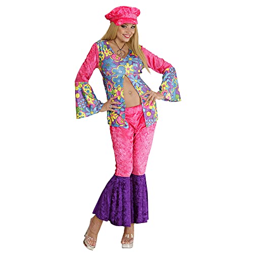 W WIDMANN MILANO Party Fashion - Kostüm Hippie Damen, Flower Power Kleidung, 60er Jahre, Faschingskostüme von W WIDMANN MILANO Party Fashion