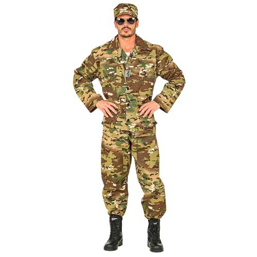 W WIDMANN MILANO Party Fashion - Kostüm Soldat, Uniform, Camouflage, Army, Militär, Faschingskostüme, Karneval W WIDMANN MILANO Party Fashion - Kostüm Soldat, Uniform, Camouflage, Army, Militär, Faschingskostüme, Karneval von W WIDMANN MILANO Party Fashion