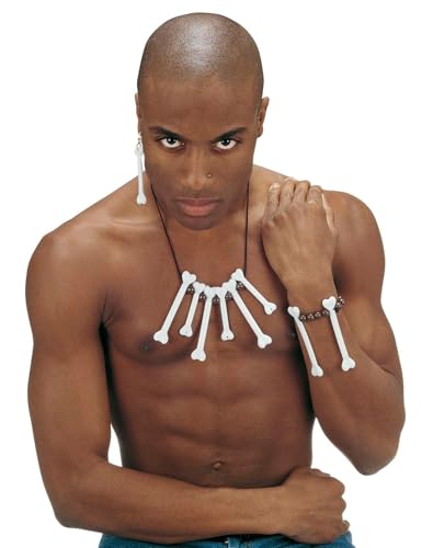 W WIDMANN MILANO Party Fashion 2310P - Schmuckset Knochen, Steinzeit, Kette, Armband, Ohrringe, Faschingskostüme, Epoche, Modeschmuck W WIDMANN MILANO Party Fashion 2310P - Schmuckset Knochen, Steinzeit, Kette, Armband, Ohrringe, Faschingskostüme, Epoche, Modeschmuck von W WIDMANN MILANO Party Fashion