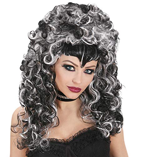 Widmann E6409 - Perücke Evilicious, grau-schwarz, Vampir, Mottoparty, Karneval Widmann E6409 - Perücke Evilicious, grau-schwarz, Vampir, Mottoparty, Karneval von W WIDMANN MILANO Party Fashion