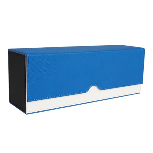 Widybord Magnetischer Karten-Organizer mit Saugnapf, Sammelkarten-Deck-Box-Halter, Sammelspielhülle, Wiederverwendbar, Einfach zu Verwenden, Blau von Widybord