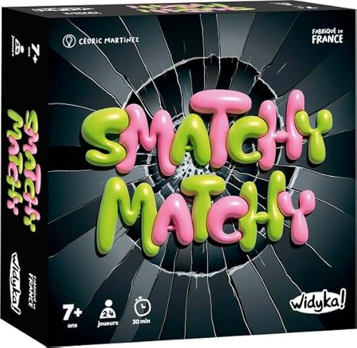 Widyka Smatchy Matchy, Strategisches Kartenspiel, 2 Spieler, ab 7 Jahre, 30 Minuten Spielzeit, Französische Edition Widyka Smatchy Matchy, Strategisches Kartenspiel, 2 Spieler, ab 7 Jahre, 30 Minuten Spielzeit, Französische Edition von Widyka