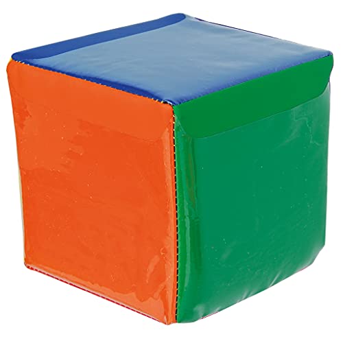 Wiemann Lehrmittel Bunter Bewegungswürfel, Soft-Würfel mit Taschen, 16 x 16 x 16 cm (1 Stück) von Wiemann Lehrmittel