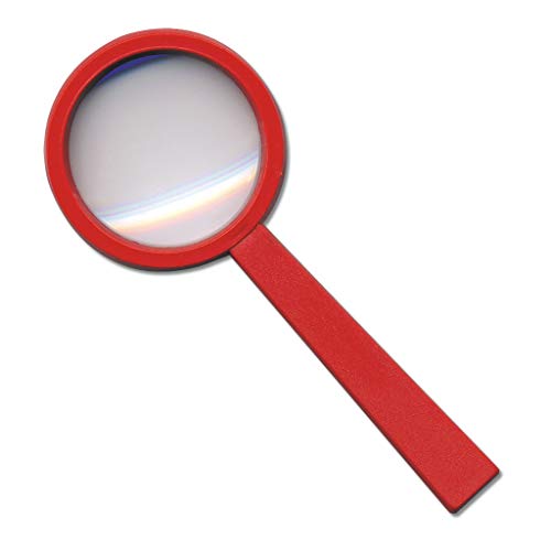 Wiemann Lehrmittel Lupe für Kinder, Vergrößerungsglas aus Kunststoff, 4-Fach von Wiemann Lehrmittel