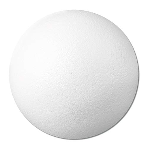 Wiemann Lehrmittel Softball 21 cm zum Spielen, 200 g, Sehr weich, wasserfest (Weiß) von Wiemann Lehrmittel