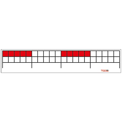 Wiemann Lehrmittel magnetischer Zahlenstrahl bis 20, ideal für die Tafel in der Grundschule von Wiemann Lehrmittel