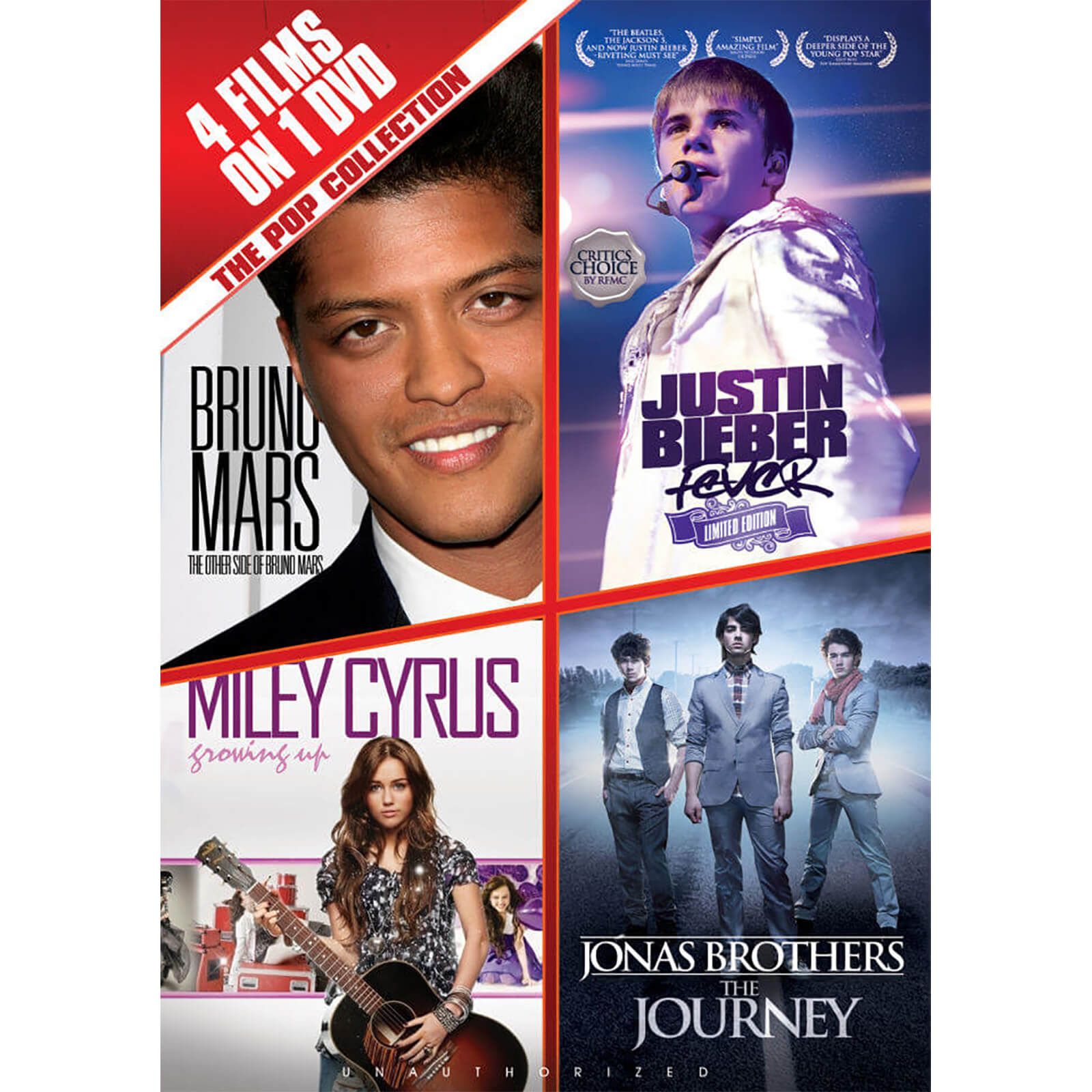 The Pop Collection: Bruno Mars, Justin Bieber, Miley Cyrus and The Jonas Brothers The Pop Collection: Bruno Mars, Justin Bieber, Miley Cyrus and The Jonas Brothers von Wienerworld Ltd