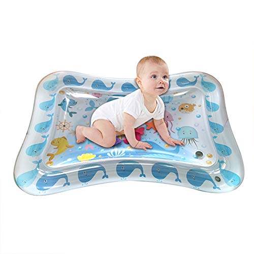 Aufblasbare Baby-EIS-Auflage PVC-helle Unterwasserwelt Farbe Bunt Spielzeug Neigung Pat Wasser Kissen Marine Life Mat von Wifehelper