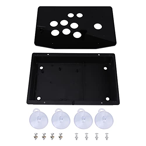 DIY-Set aus Schwarzer Acrylplatte und Gehäuse, DIY-Set für Klassische Arcade-Spielautomaten, Spielkits, Ersatz für Acrylplatte und Geneigte Gehäuse für PC und , von Wifehelper