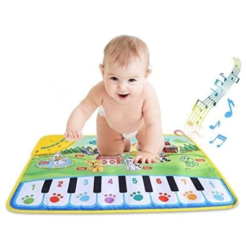 Wifehelper Klaviermatte,Klavier Keyboard,Keyboard Musik Matte Tanzmatten Krabbeln Klavier Teppich Educational Musical Spielzeug Kinder Geschenk Wifehelper Klaviermatte,Klavier Keyboard,Keyboard Musik Matte Tanzmatten Krabbeln Klavier Teppich Educational Musical Spielzeug Kinder Geschenk von Wifehelper